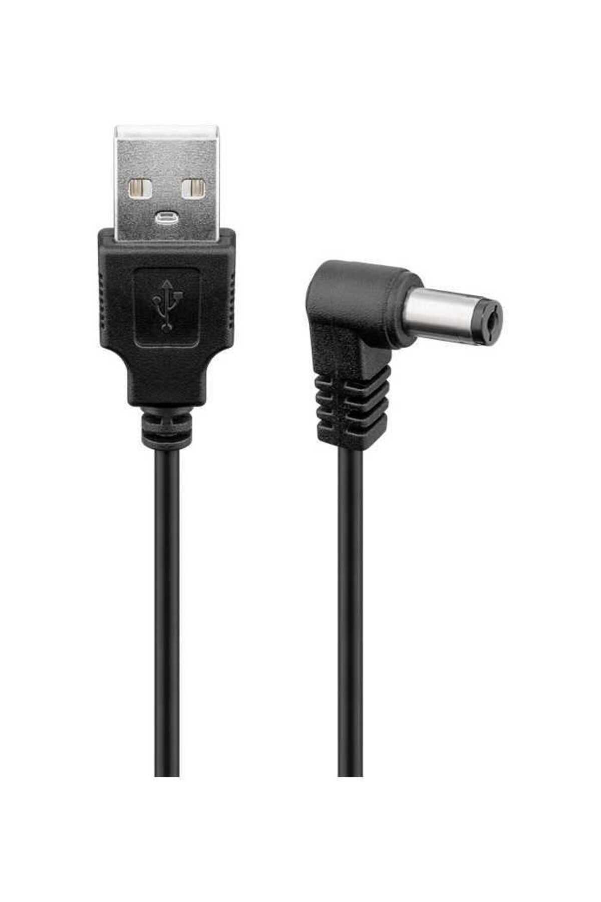 goobay Cablu Usb - Dc 5.5 X 2.5 Mm 90 Grade 0.5m Negru Goobay - One Size