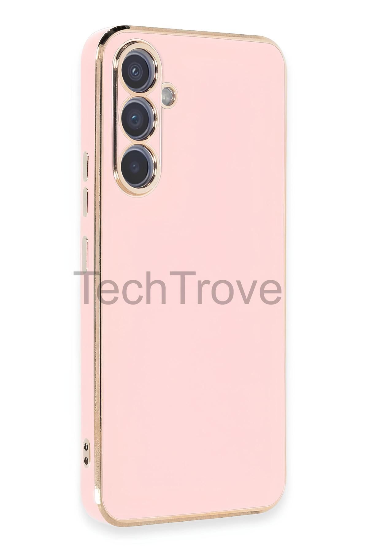 TechTrove Samsung Galaxy A54 Kılıf Parlak Tasrım Kamera Korumalı Ultra Yumuşak Esnek A+ Kalite Kapak