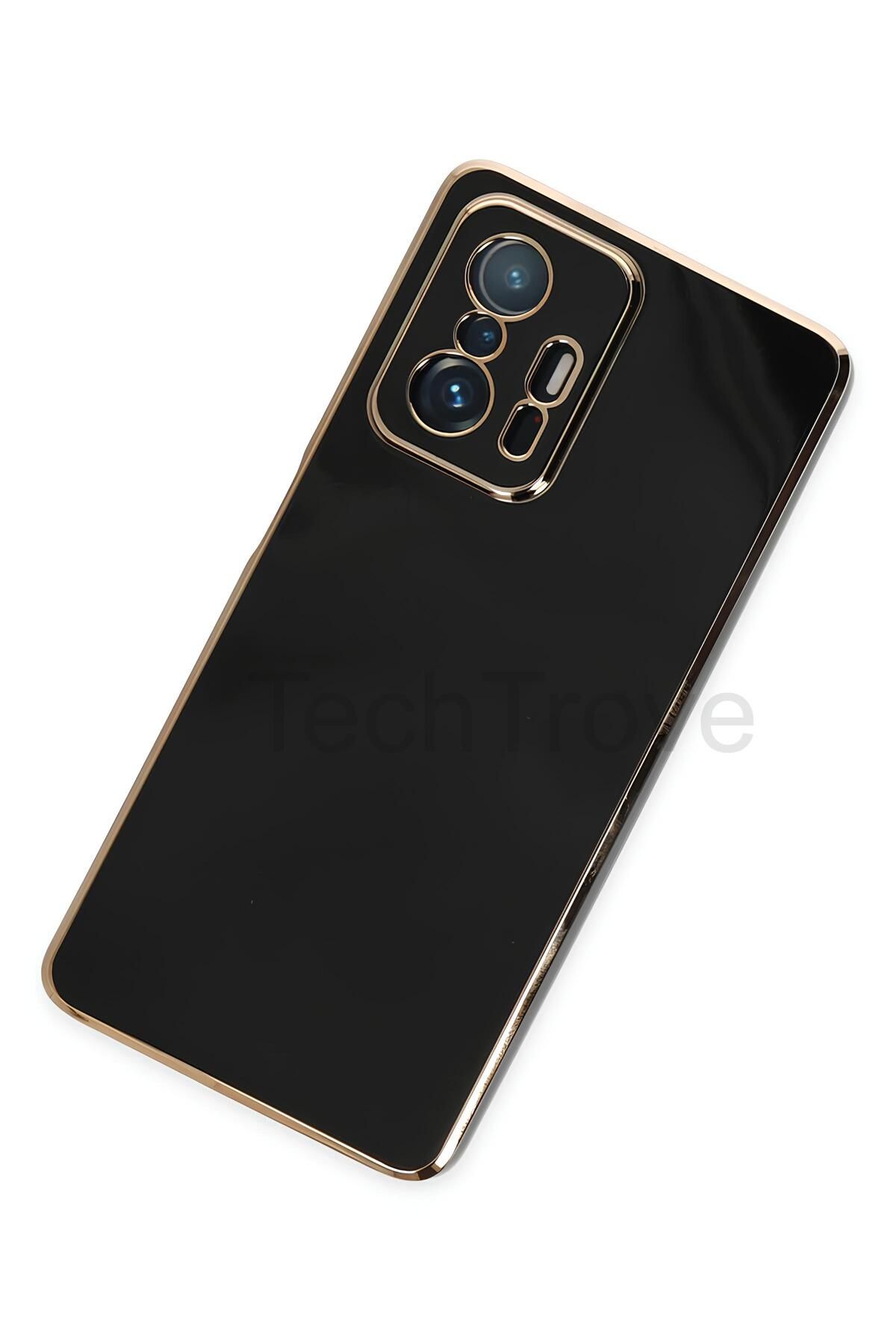 TechTrove Xiaomi Mi 11T Pro Kılıf Parlak Tasrım Kamera Korumalı Ultra Yumuşak Esnek A+ Kalite Kapak