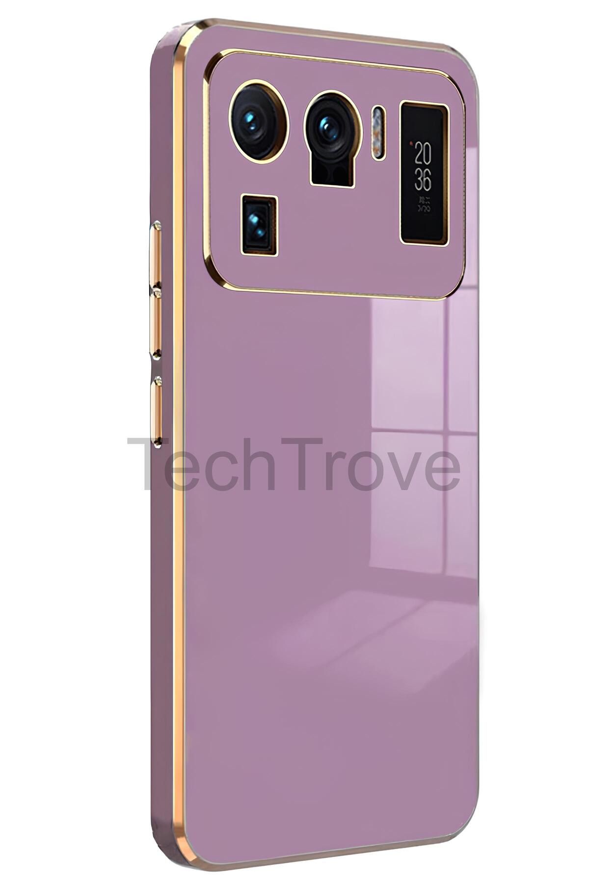 TechTrove Xiaomi Mi 11 Ultra Kılıf Parlak Tasrım Kamera Korumalı Ultra Yumuşak Esnek A+ Kalite Kapak