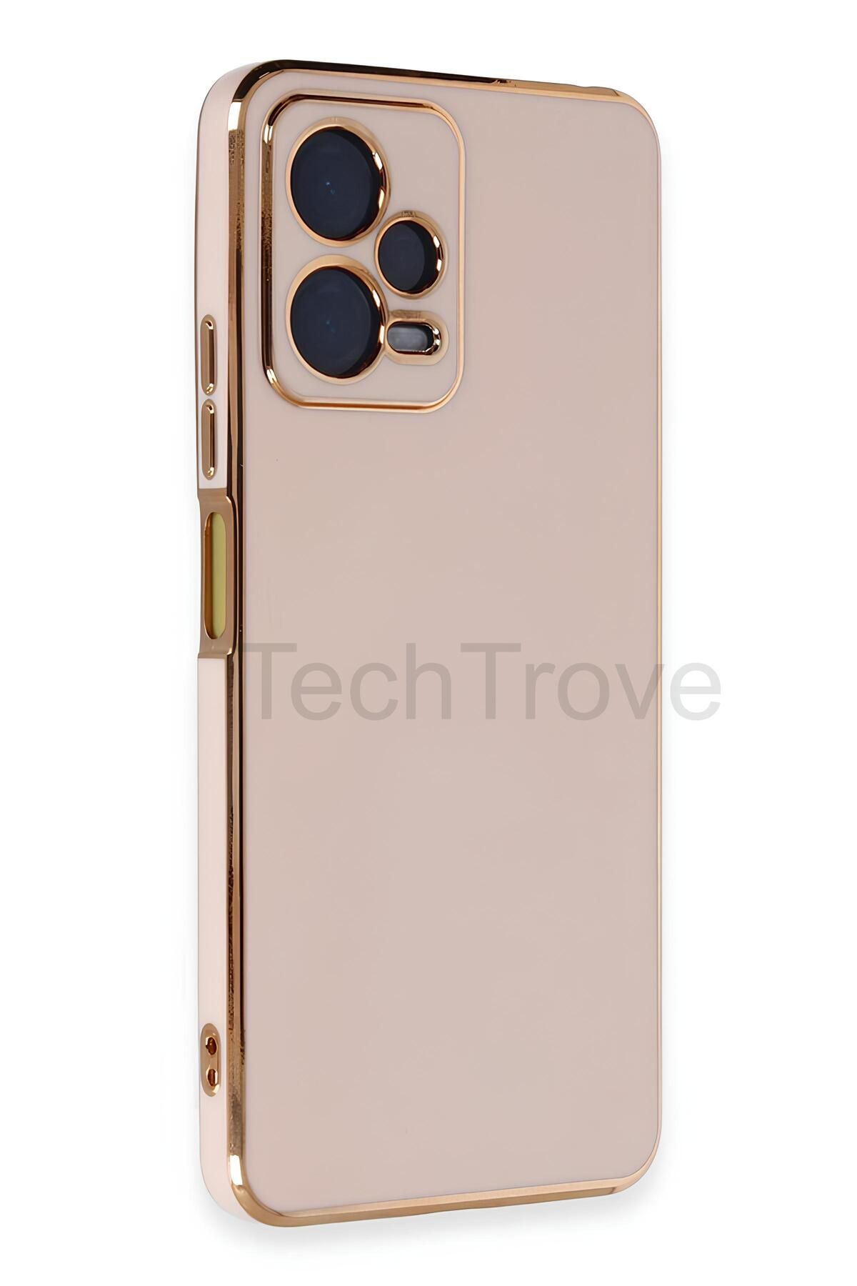 TechTrove Xiaomi Redmi Note 12 Pro 5G Kılıf Parlak Tasrım Kamera Korumalı Ultra Yumuşak Esnek A+ Kalite Kapak