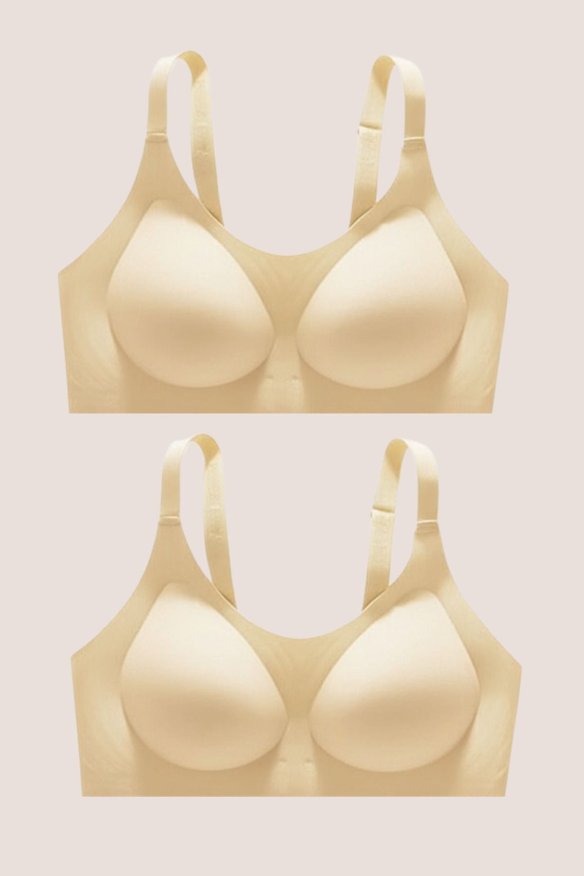 vory Dikişsiz Görünmez Çıkarılabilen Pedli 2 li Bralet VR.AL.H.Mi.Fs.03.Y02