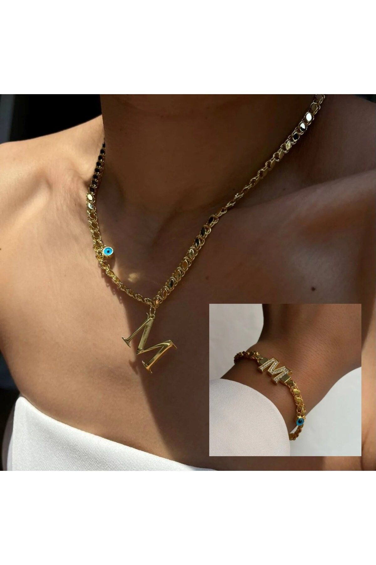 beonejewelry ECMEL SET | 925 GÜMÜŞ