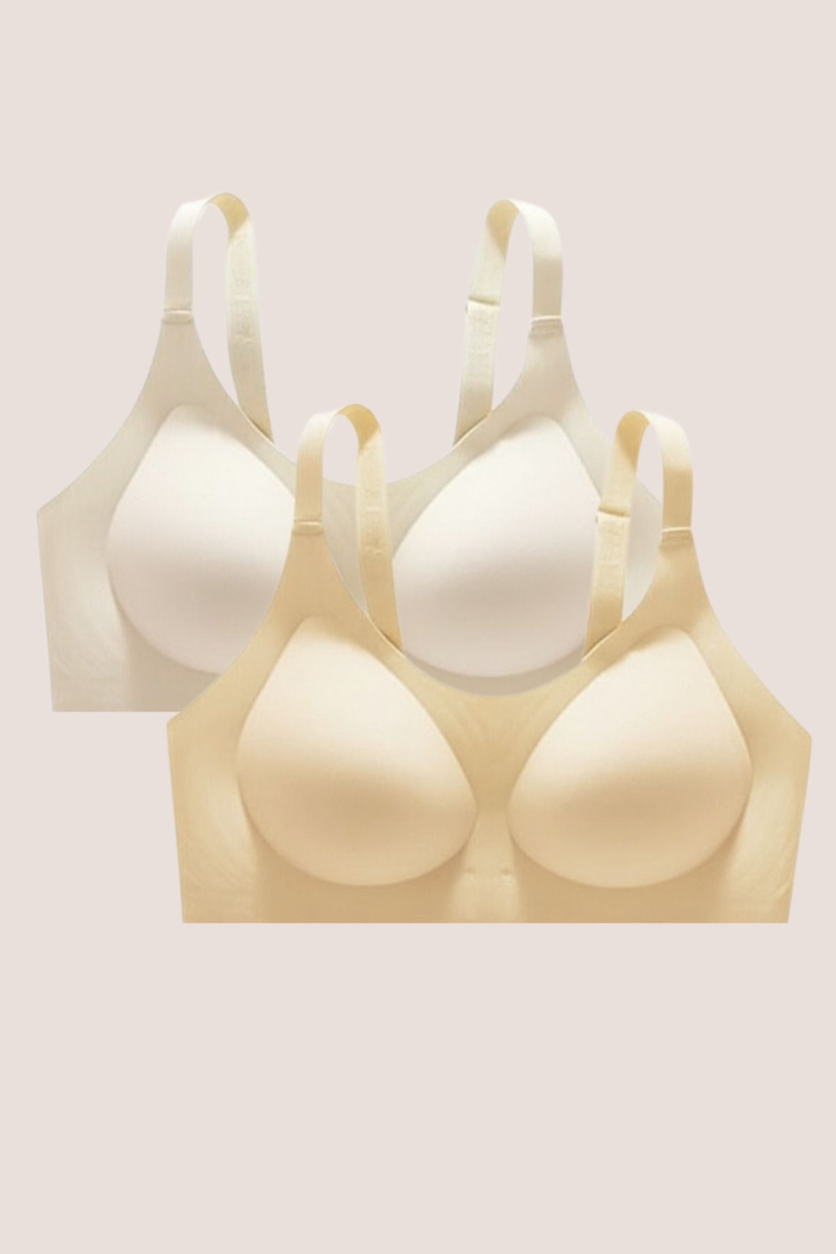 vory Dikişsiz Görünmez Çıkarılabilen Pedli 2 li Bralet VR.AL.H.Mi.Fs.03.Y02