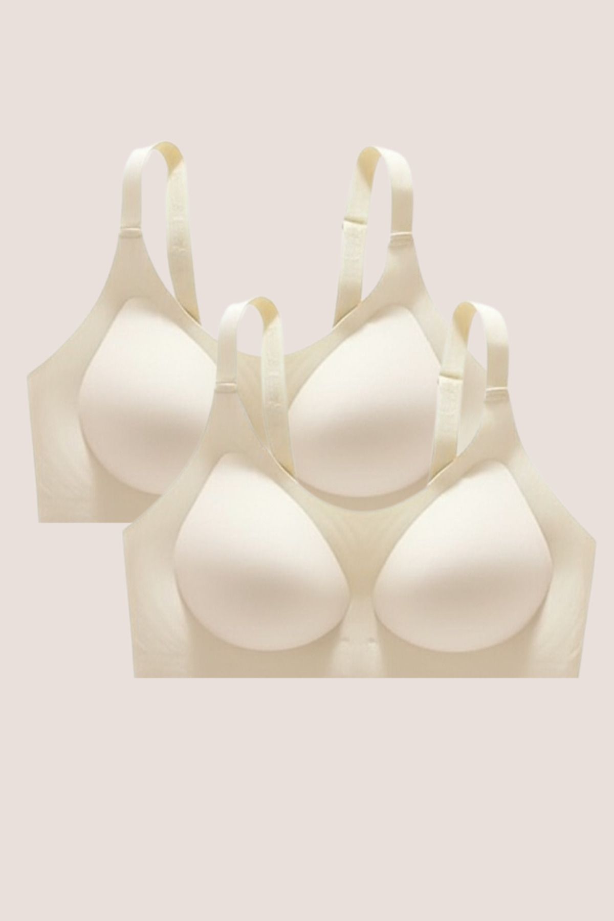 vory Dikişsiz Görünmez Çıkarılabilen Pedli 2 li Bralet VR.AL.H.Mi.Fs.03.Y02