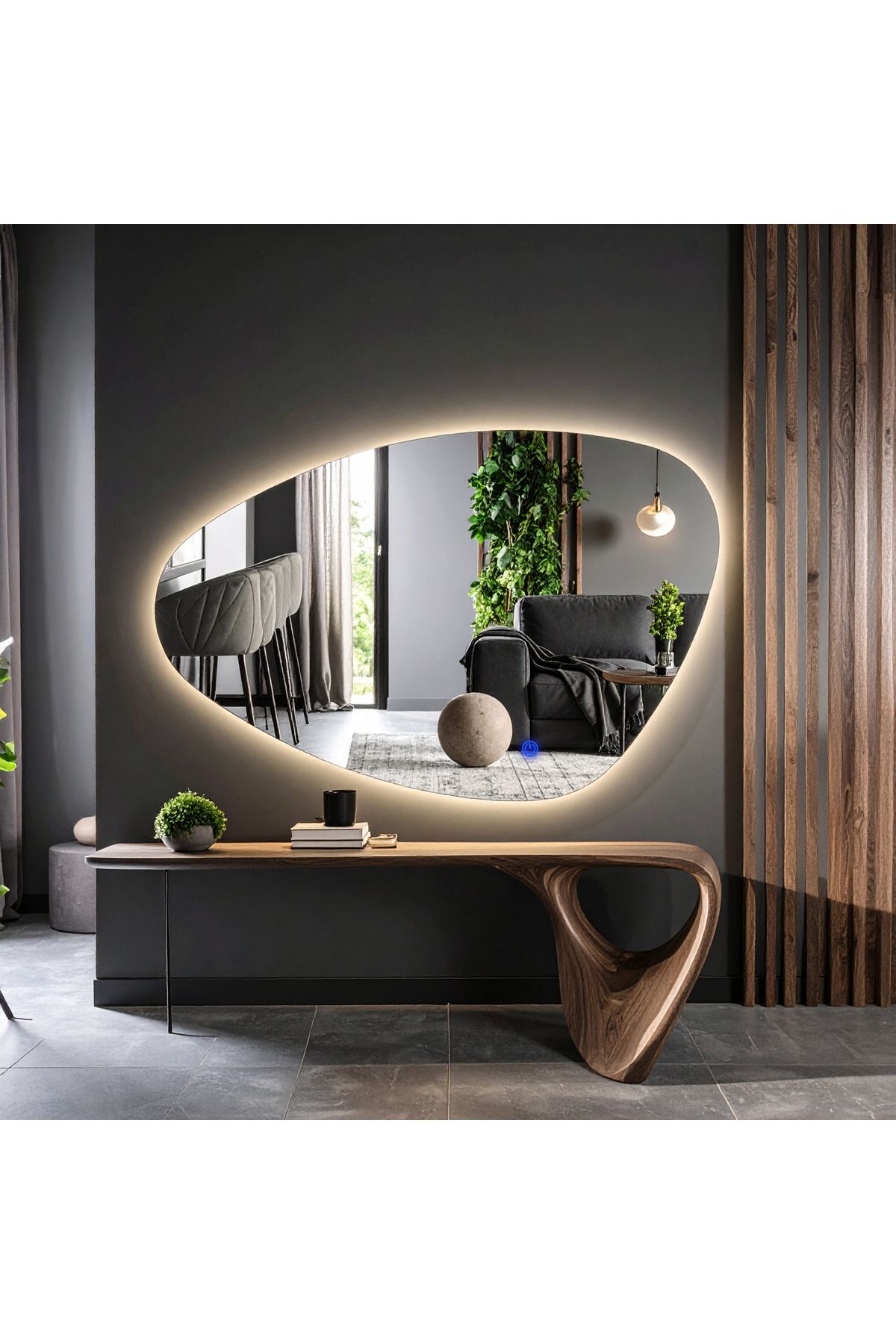 lumora mirror design Luce Günışığı Led'li Lavabo & Banyo Aynası (Dokunmatik Sensörlü)