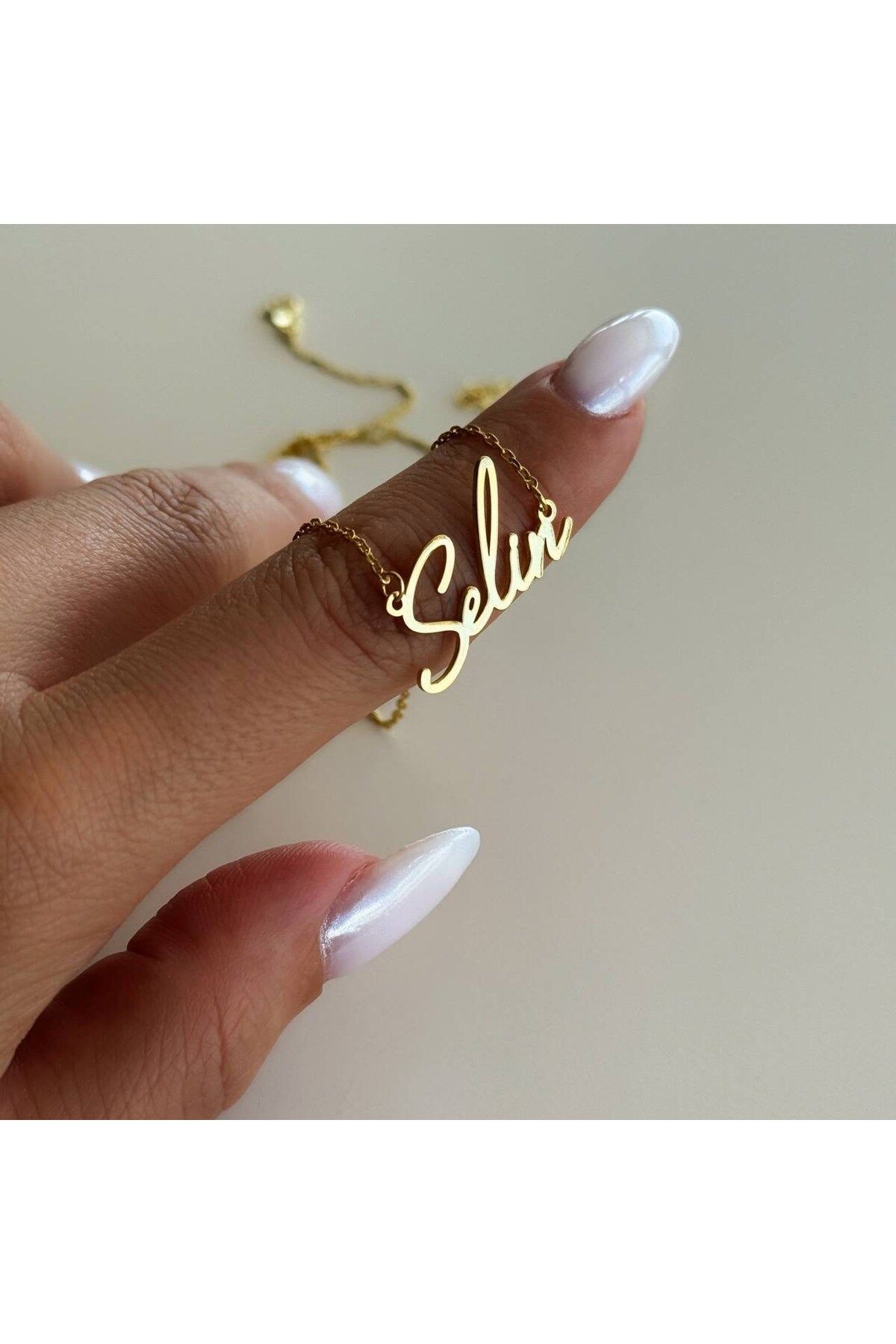 beonejewelry İSİMLİ CAPETOWN FONTLU KOLYE | 925 GÜMÜŞ