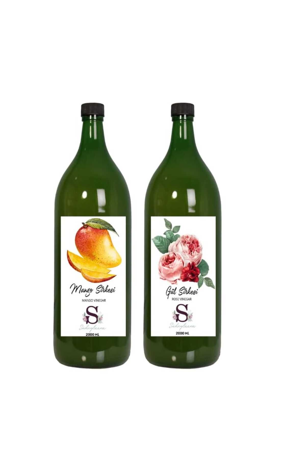 Süheylaana Doğal Mango Sirkesi 2000 Ml - Doğal Gül Sirkesi 2000 Ml