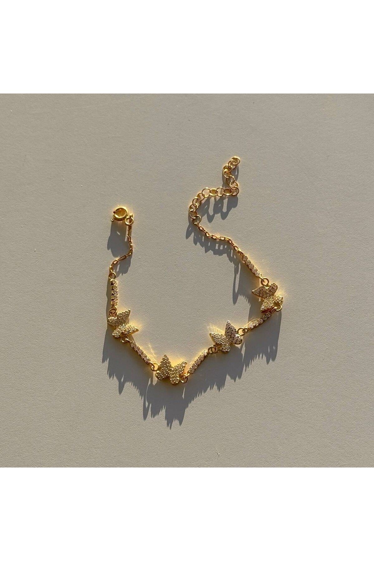 beonejewelry SU YOLU KELEBEK BİLEKLİK | 925 GÜMÜŞ