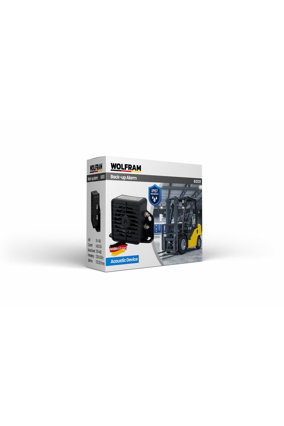 FESAN FORKLİFT-KAMYON-TIR GERİ VİTES KORNASI 9V/48V
