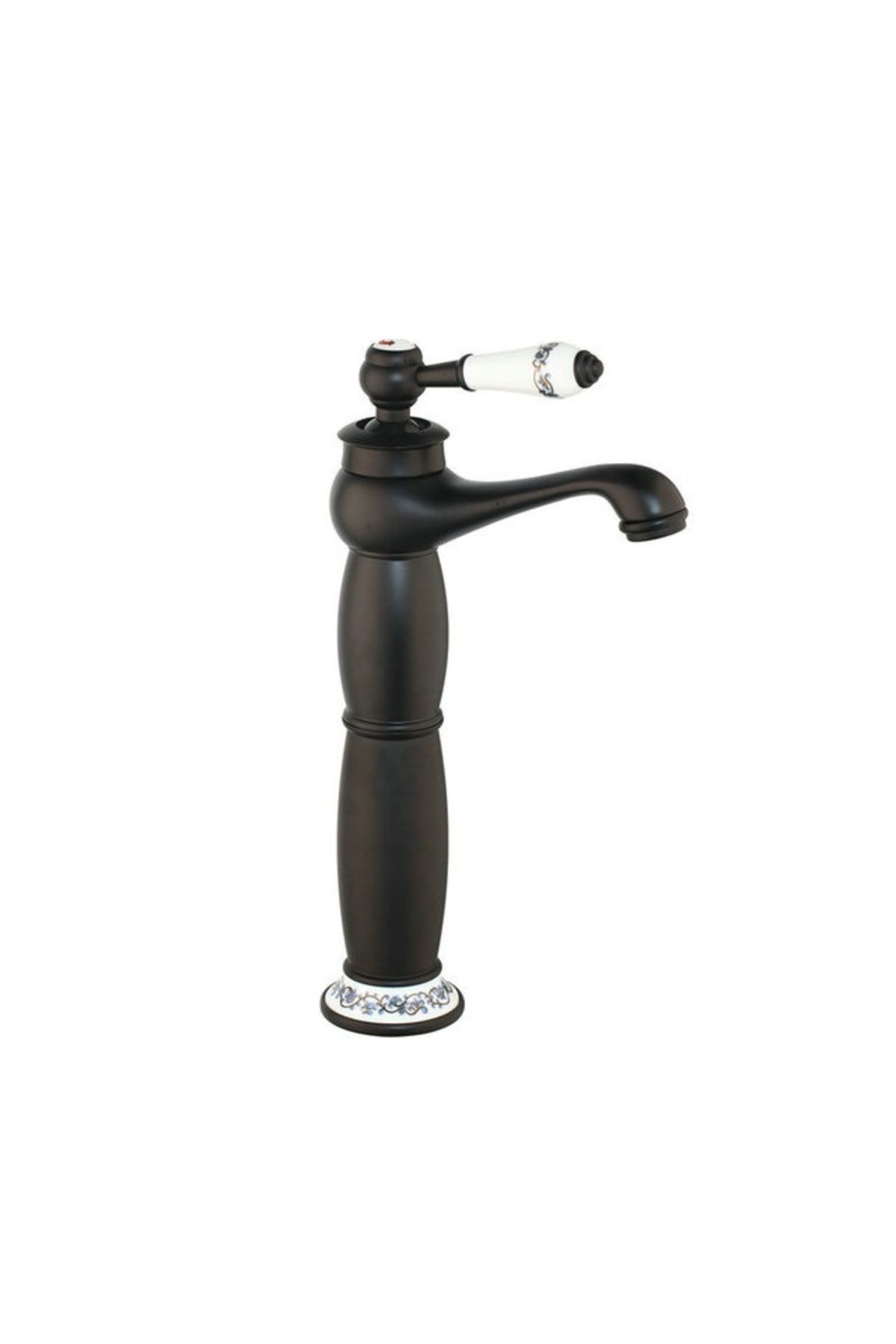 Blackswan Design Baterie Chiuveta Baie, Blackswan, Tip M246, Model Negru Mat Cu Ceramica Alba Cu Model, 31 Cm - One Size