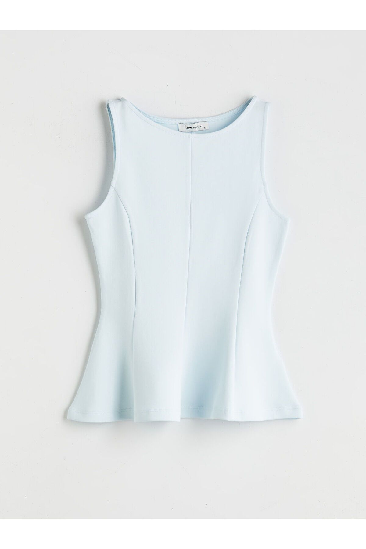 LC Waikiki Kayık Yaka Peplum Bluz