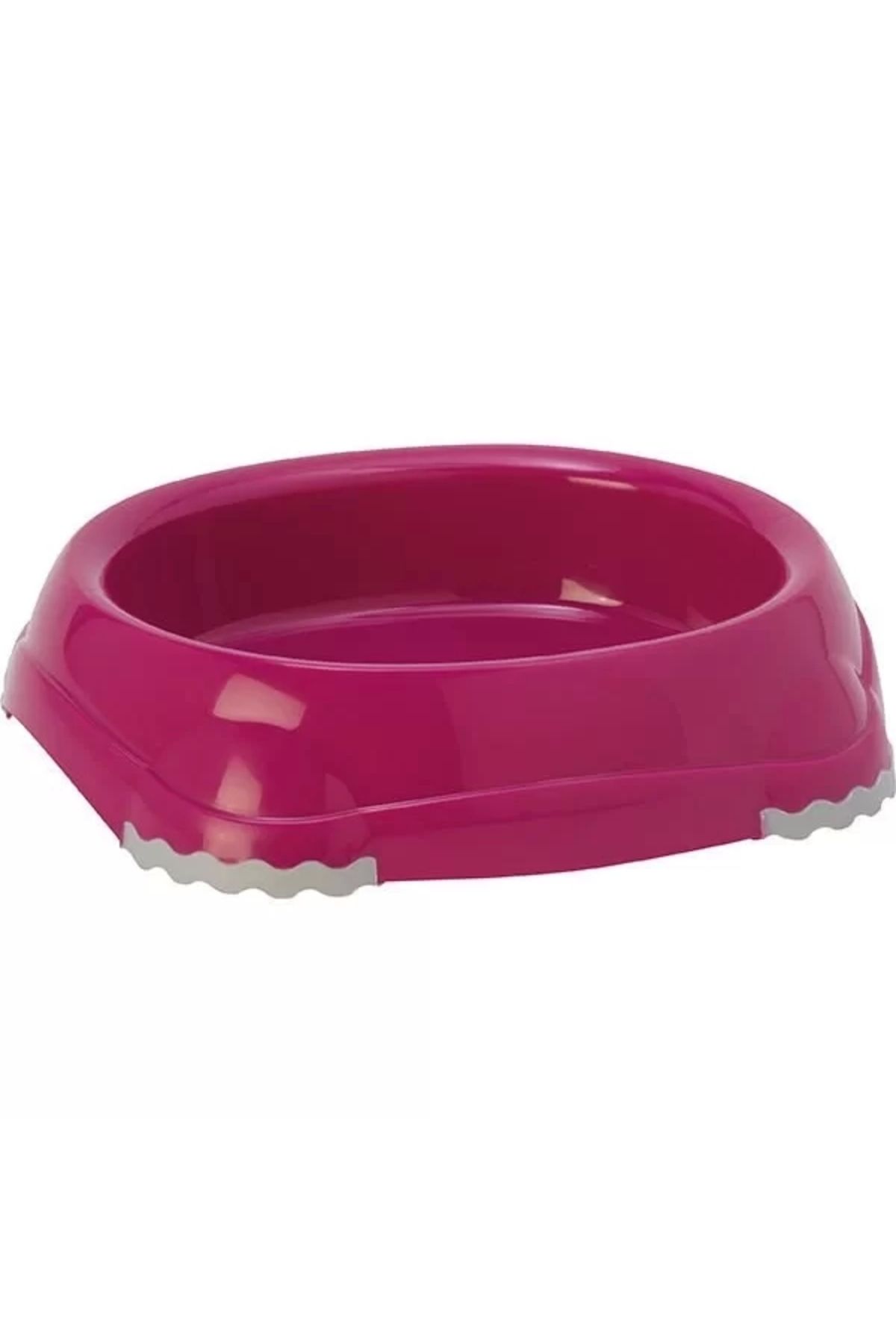 Moderna Smart Plastik Kedi Ve Köpek Mama Ve Su Kabı Fuşya 210 ml