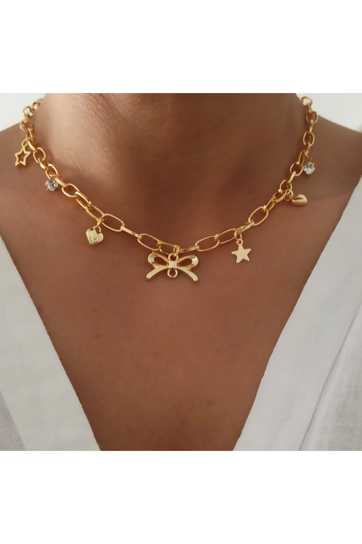 DENİZDENAL BowStar Gift Kolye