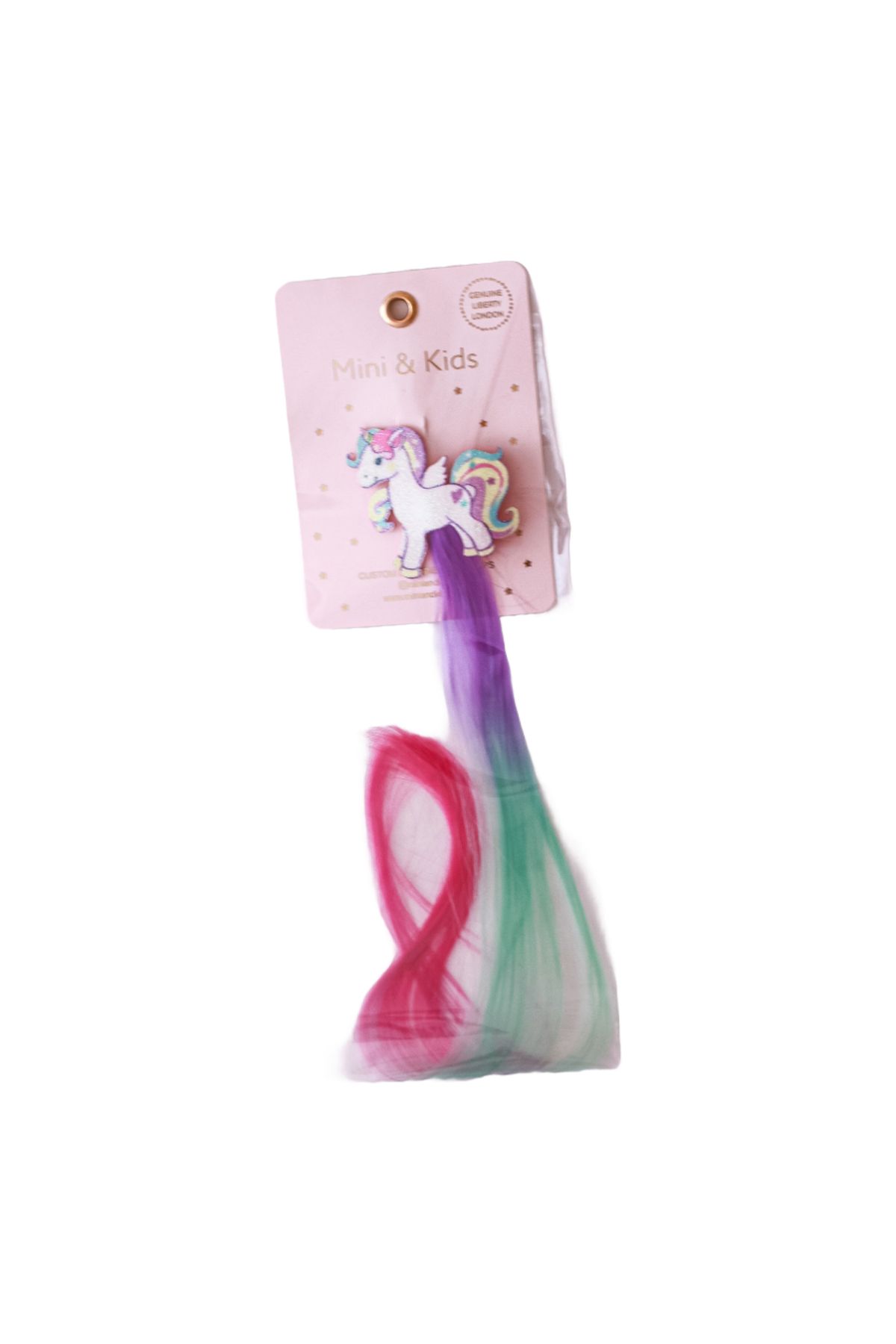 Mini and Kids Mini Unicorn Saç Klips - Rainbow Unicorn