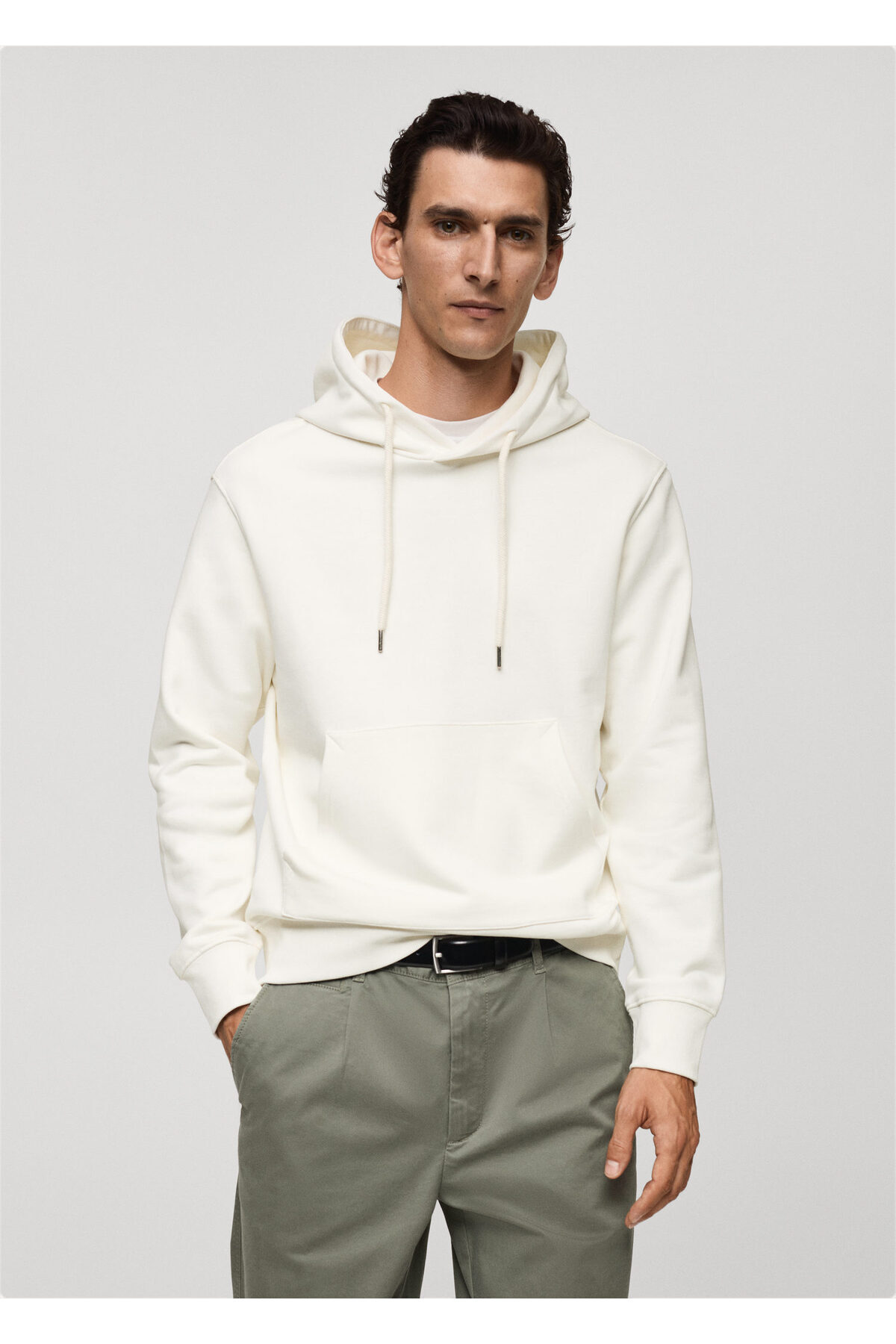 MANGO Woman-Natürliches Herren-Sweatshirt 77025152 2