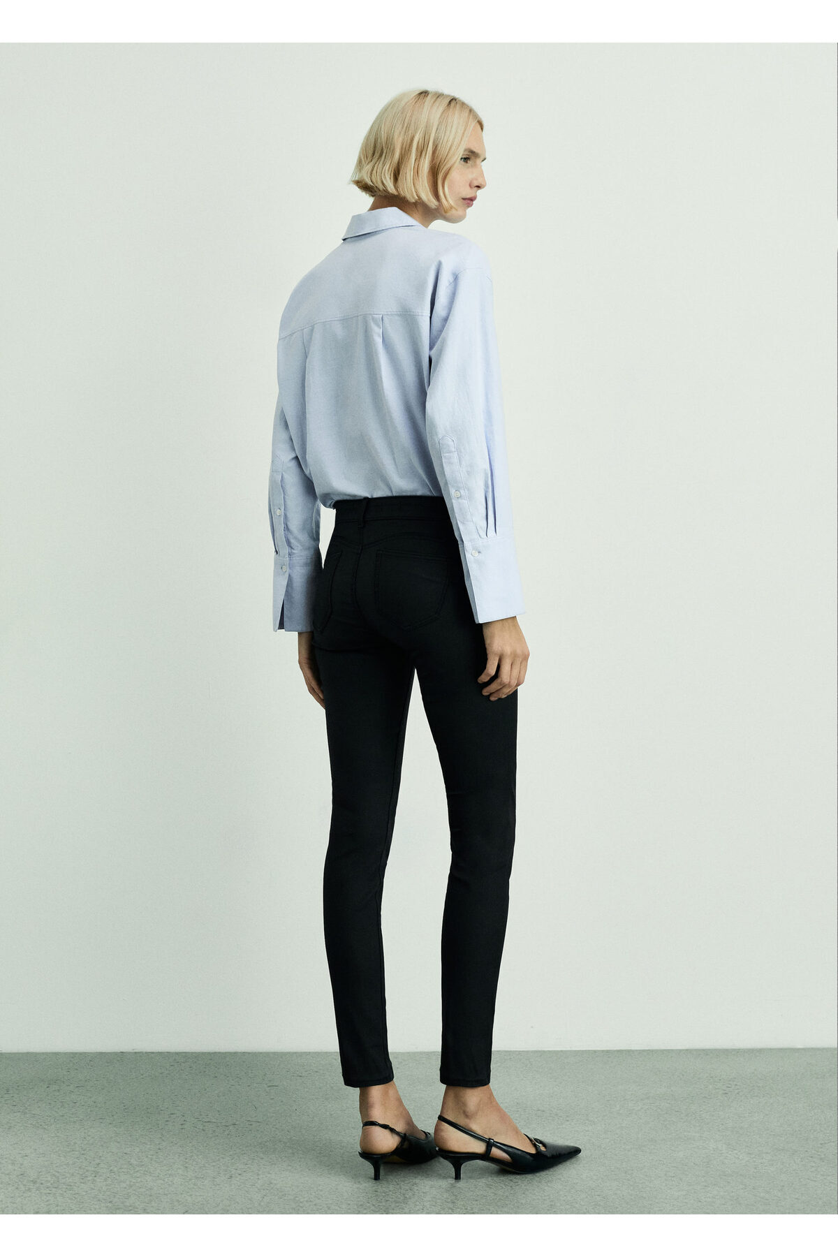 Siyah Kadın Jeans 87070443