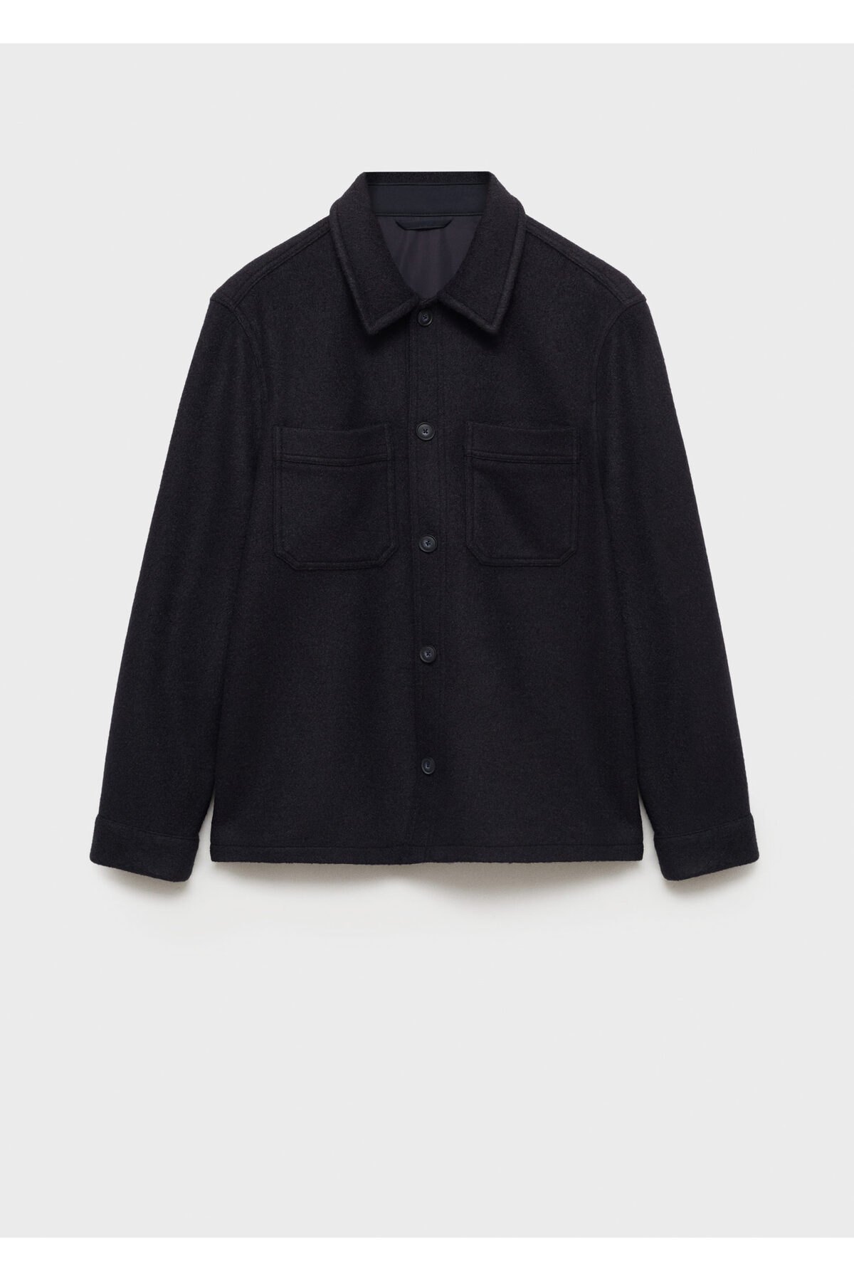 ژاکت مردانه آبی سرمه ای منگو | 77069227 اورجینال - تصویر 4