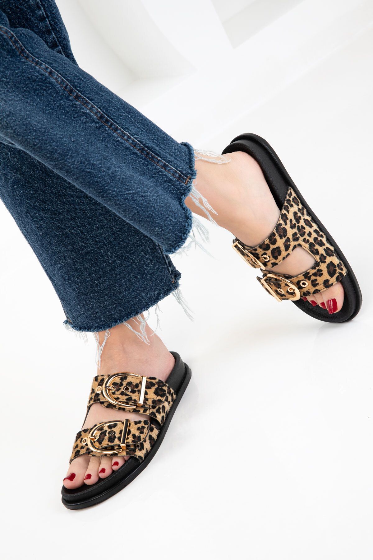 SOHO-Leopard Women's Slippers 20621 5