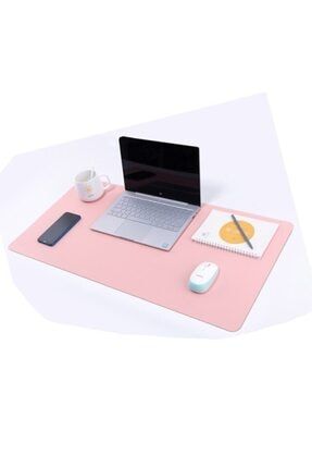 Yün Keçe Çalışma Masası Düzenleme Ve Oyuncu Mouse Pedi Pembe (40x100cm) unyepark1892389198288441