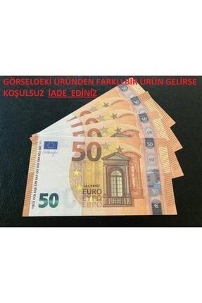 1.000 Adet 50 Euro Geçersiz Sahte Düğün Parası 1000 ADET 50 EURO