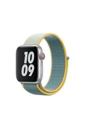 Apple Watch 1-2-3-4-5-6-se Serisi ( 38mm - 40mm ) Uyumlu Dokuma Spor Loop Kordon (SAAT DEĞİLDİR) 005