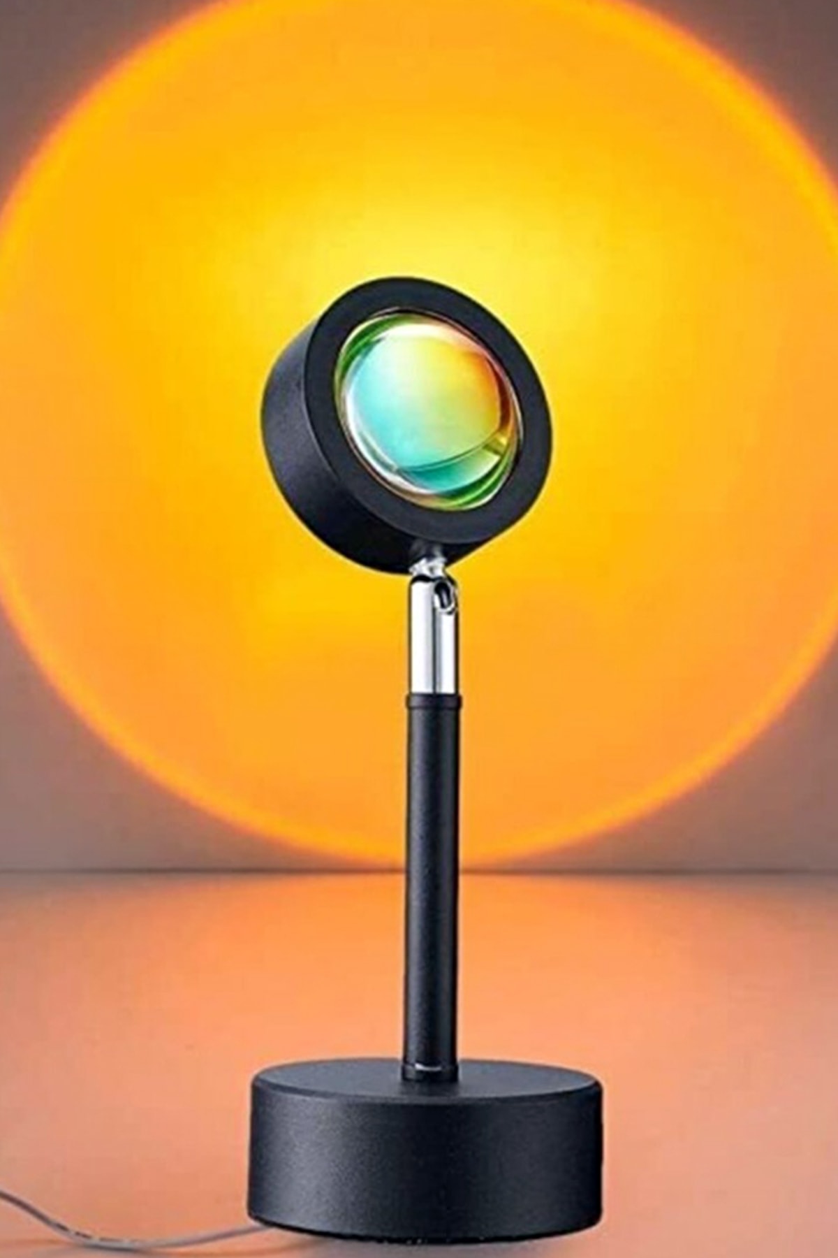 Modaba Ledim Günbatımı Lambası Sunset Lamp Dekoratif Loş Işık Gece