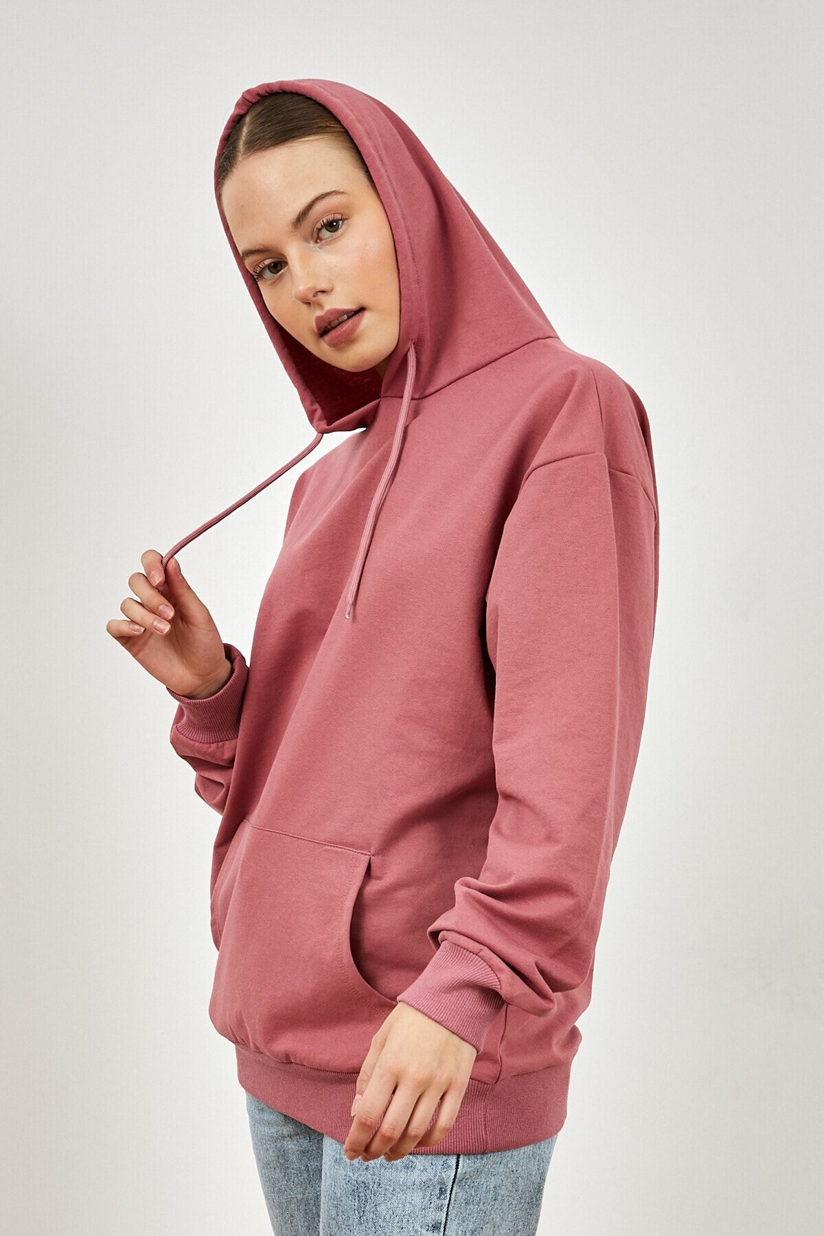 Tonny Black Sweatshirt Rosa Oversized Fast ausverkauft