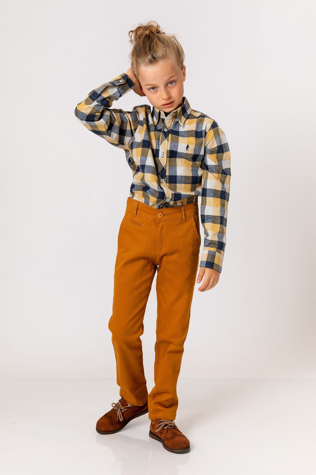 incity-Boy's Mustard Pants 2