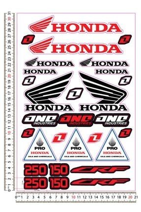 Honda Motosiklet Sticker Seti kn22s