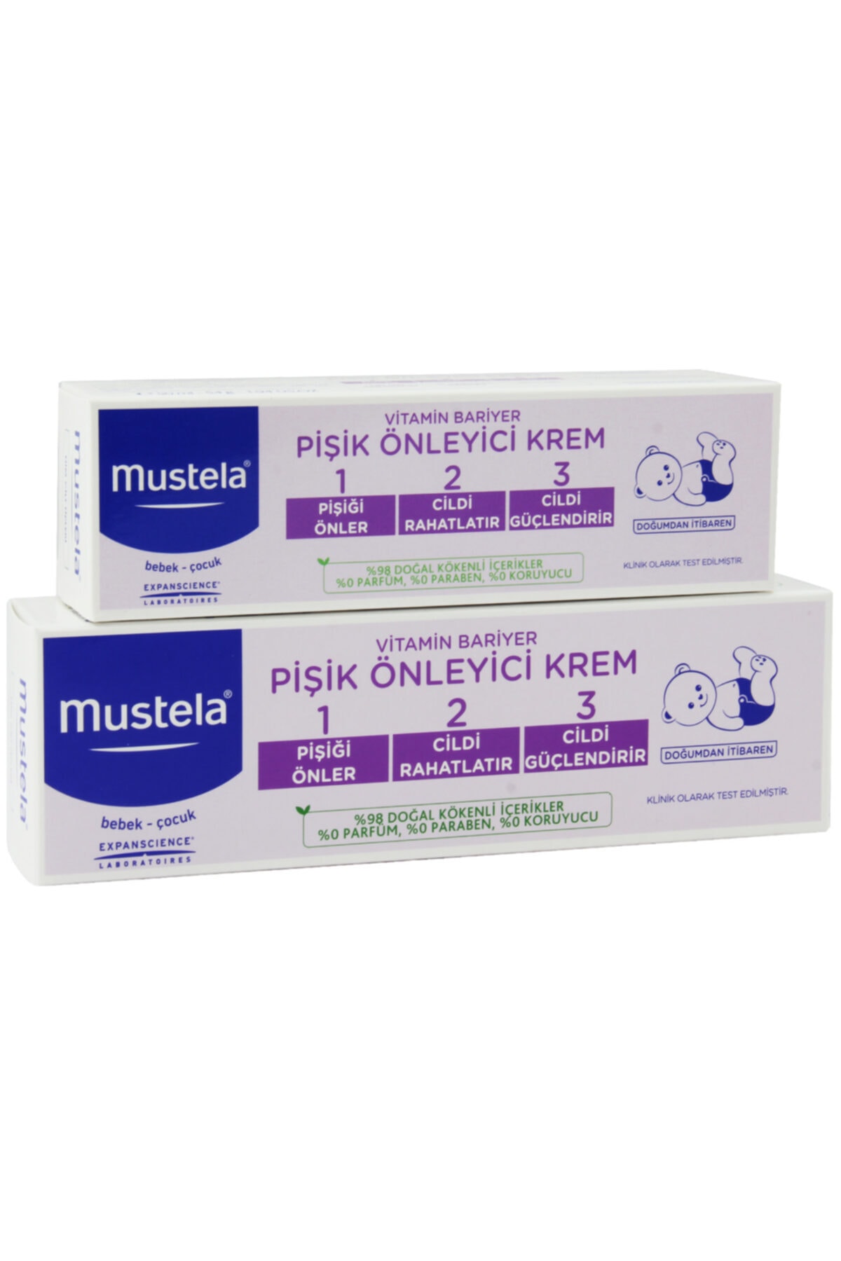 Mustela Vitamin Barrier 1-2-3 Pişik Önleyici Krem 100 gr + 50 gr