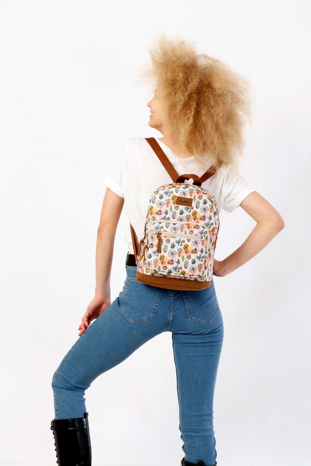 Mini cactus backpack hot sale