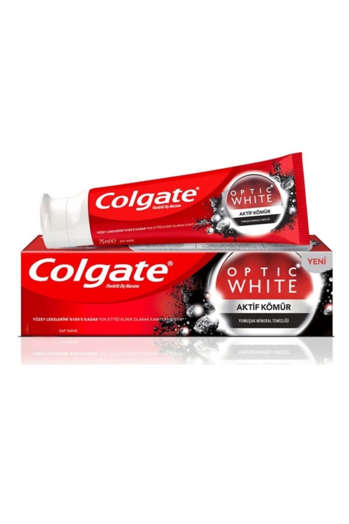 Colgate-Optic White Activated Charcoal Toothpaste 50ml 1