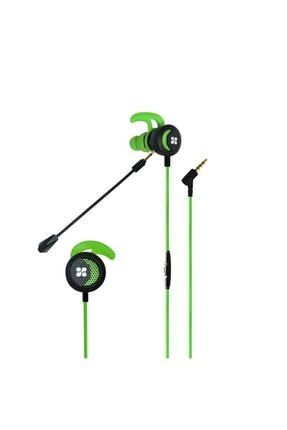 Oyun Kulaklığı Ayrılabilir Mikrofon Gürültü Önleme Özellikli Premium Üstün Performanslı Clink-Yeşil