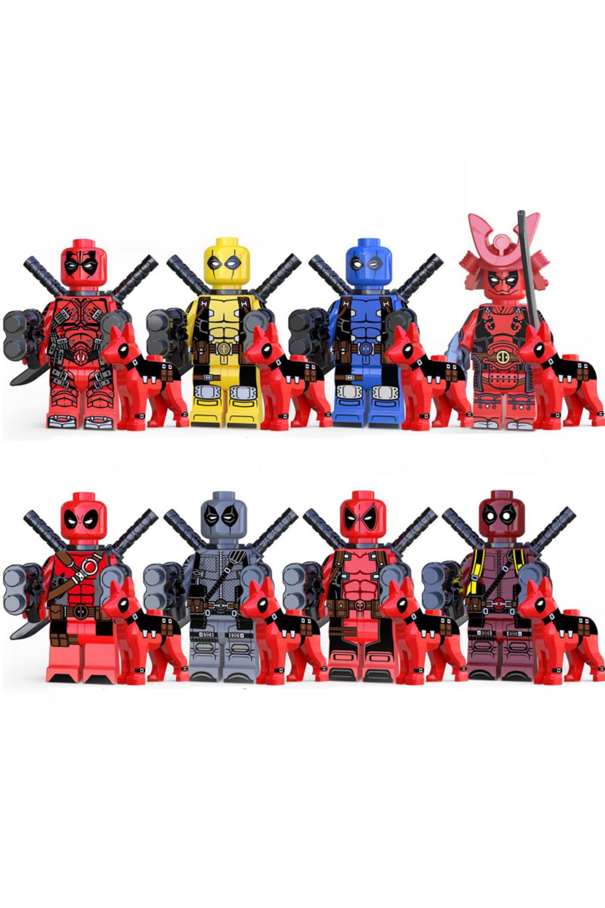 marimari-8 Li Building Blocks Set Deadpool Is as Visual 2