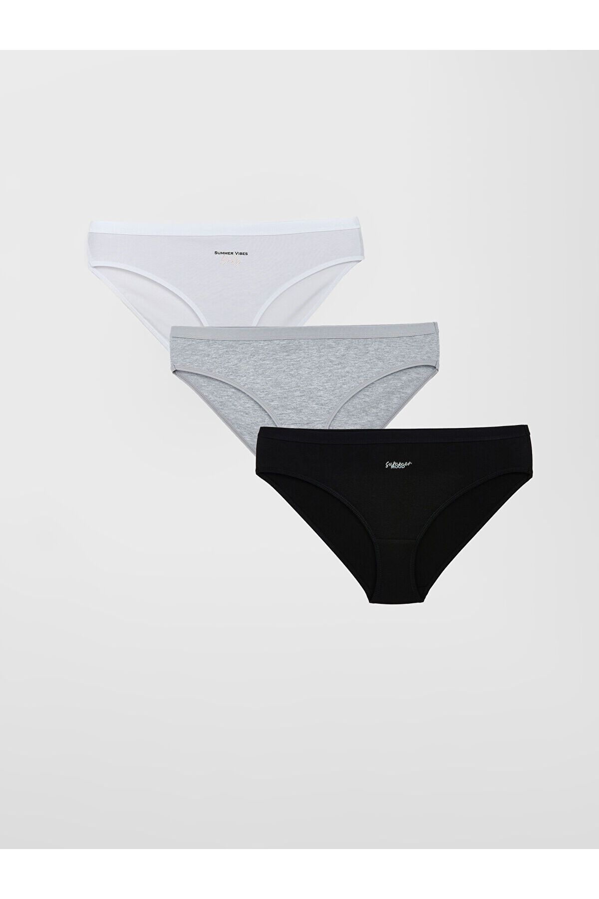 LC Waikiki Baskılı Bikini Külot 3'lü Paket