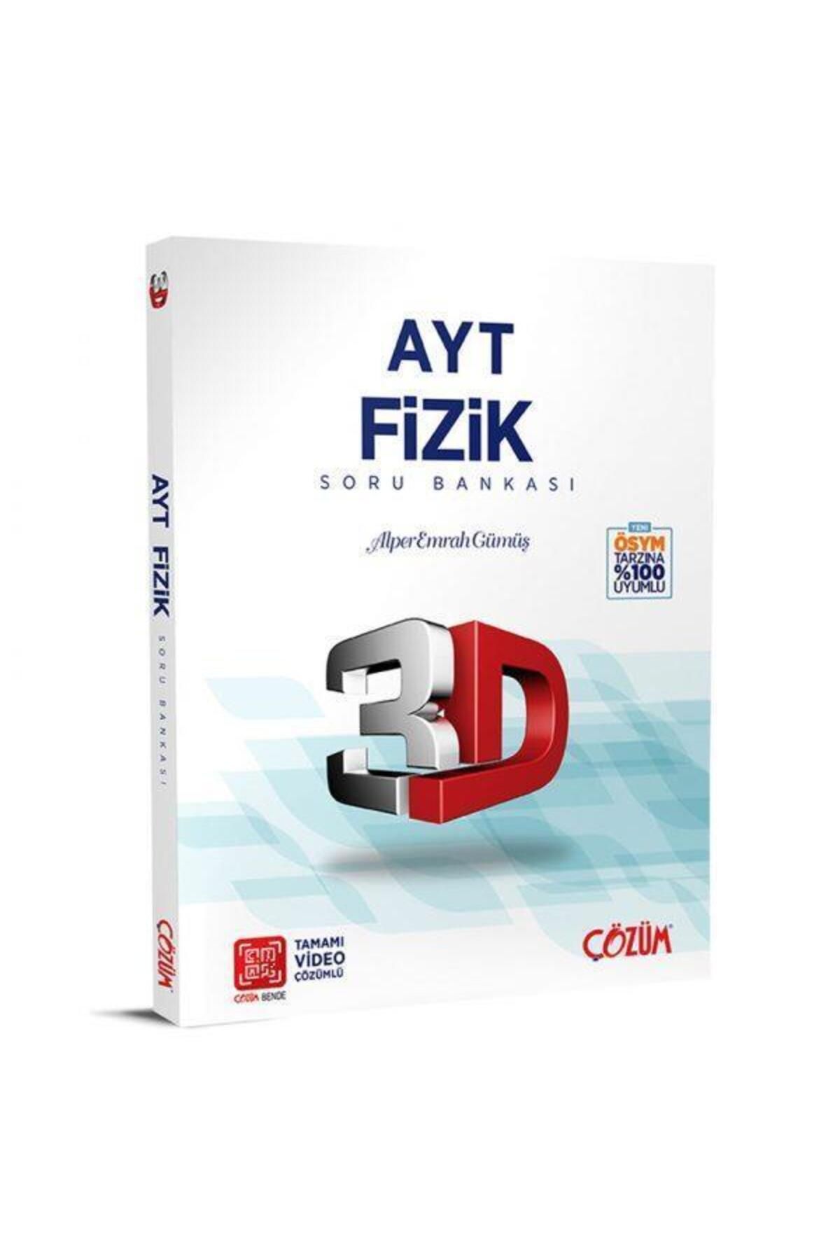 Ankara Kitap Merkezi AYT 3D Fizik Tamamı Video Çözümlü Soru Bankası 3D Yayınları