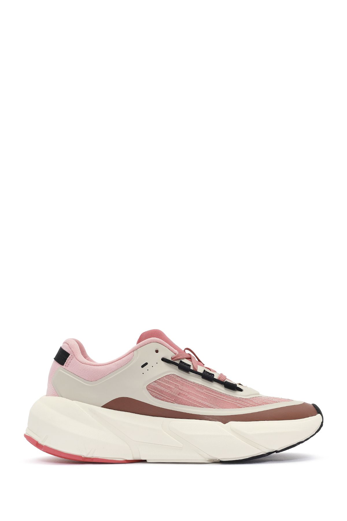 Derimod ACBC x DERİMOD Kadın Pembe Bağcıklı Kalın Tabanlı Sneaker 25SFD43516F