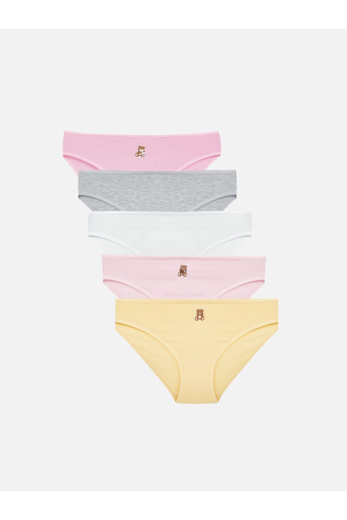 LC Waikiki Baskılı Bikini Külot 5'li Paket