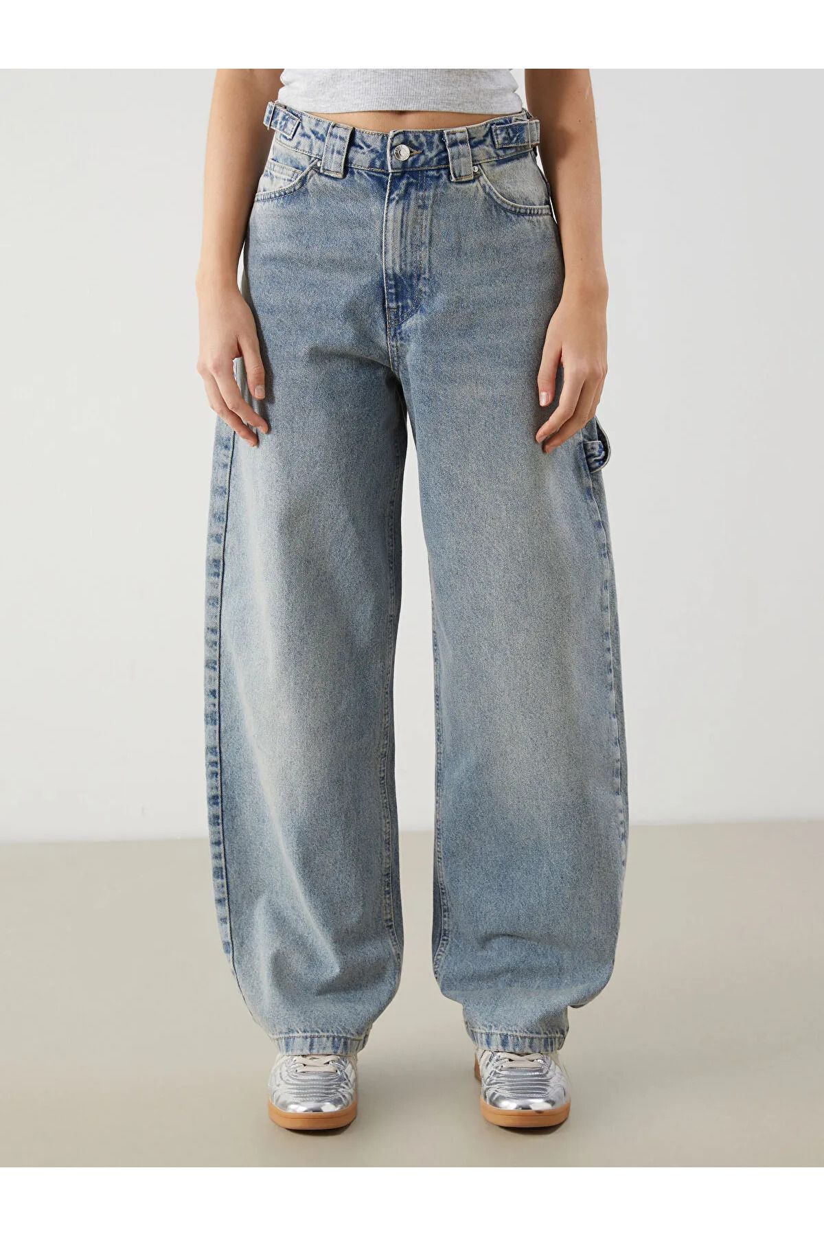 LC Waikiki Baggy Fit Kadın Jean Pantolon