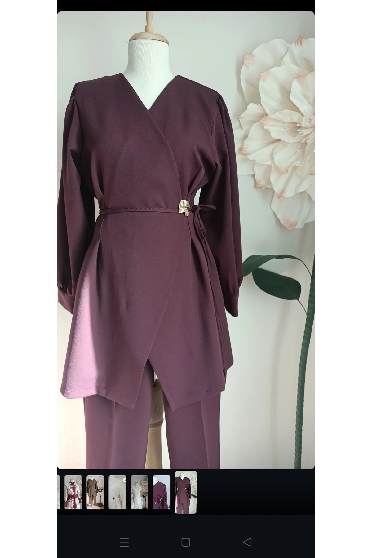 Aişe dress İkili takım