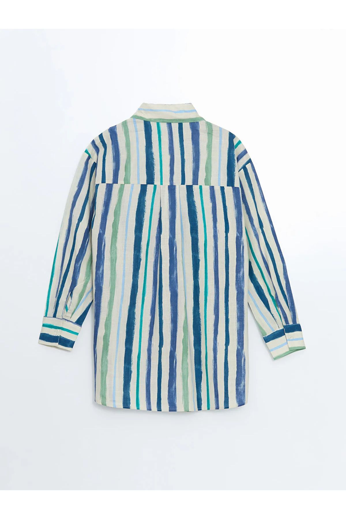 LC Waikiki Desenli Oversize Kadın Gömlek Tunik