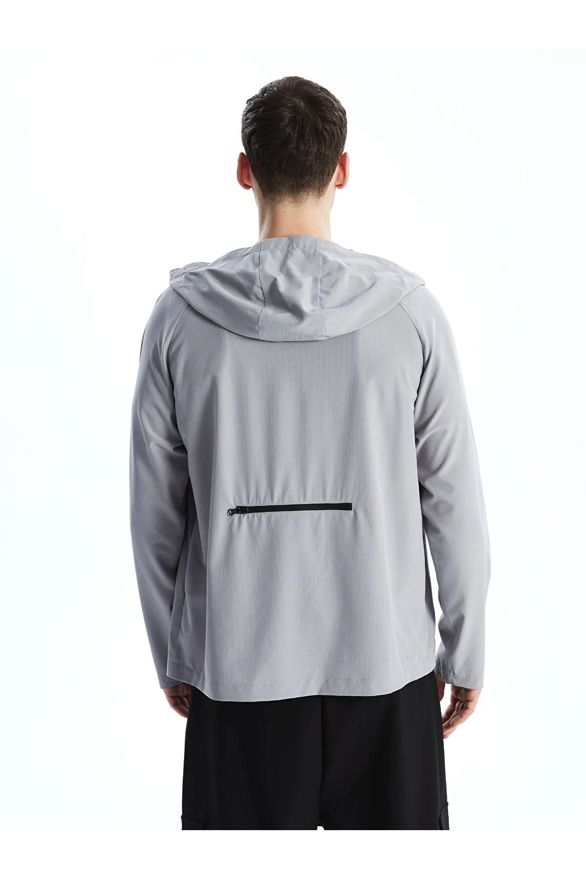 LC Waikiki Kapüşonlu Uzun Kollu Erkek Fermuarlı Sweatshirt