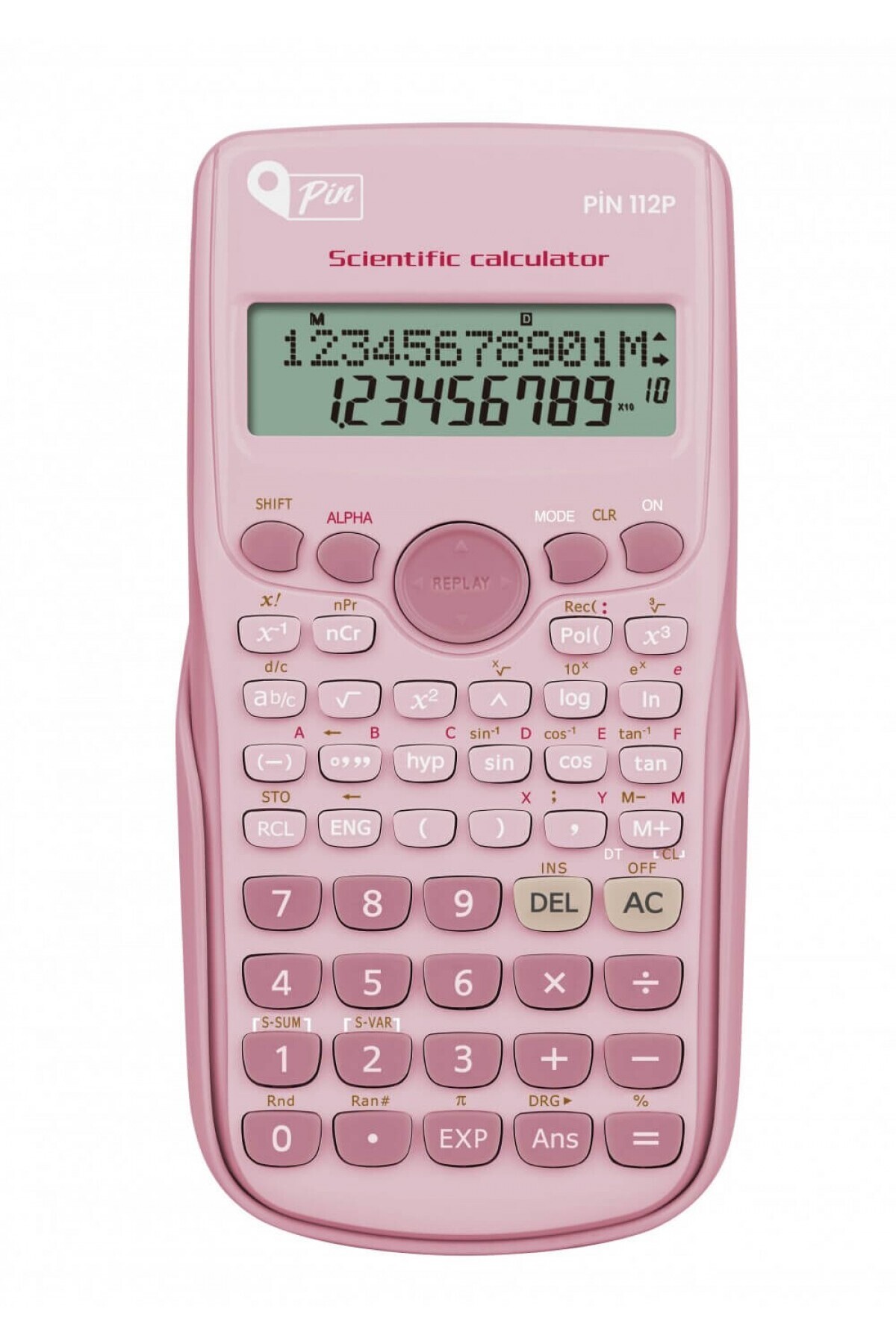 Genel Markalar 112P Fonksiyonel Bilimsel Hesap Makinesi Pembe