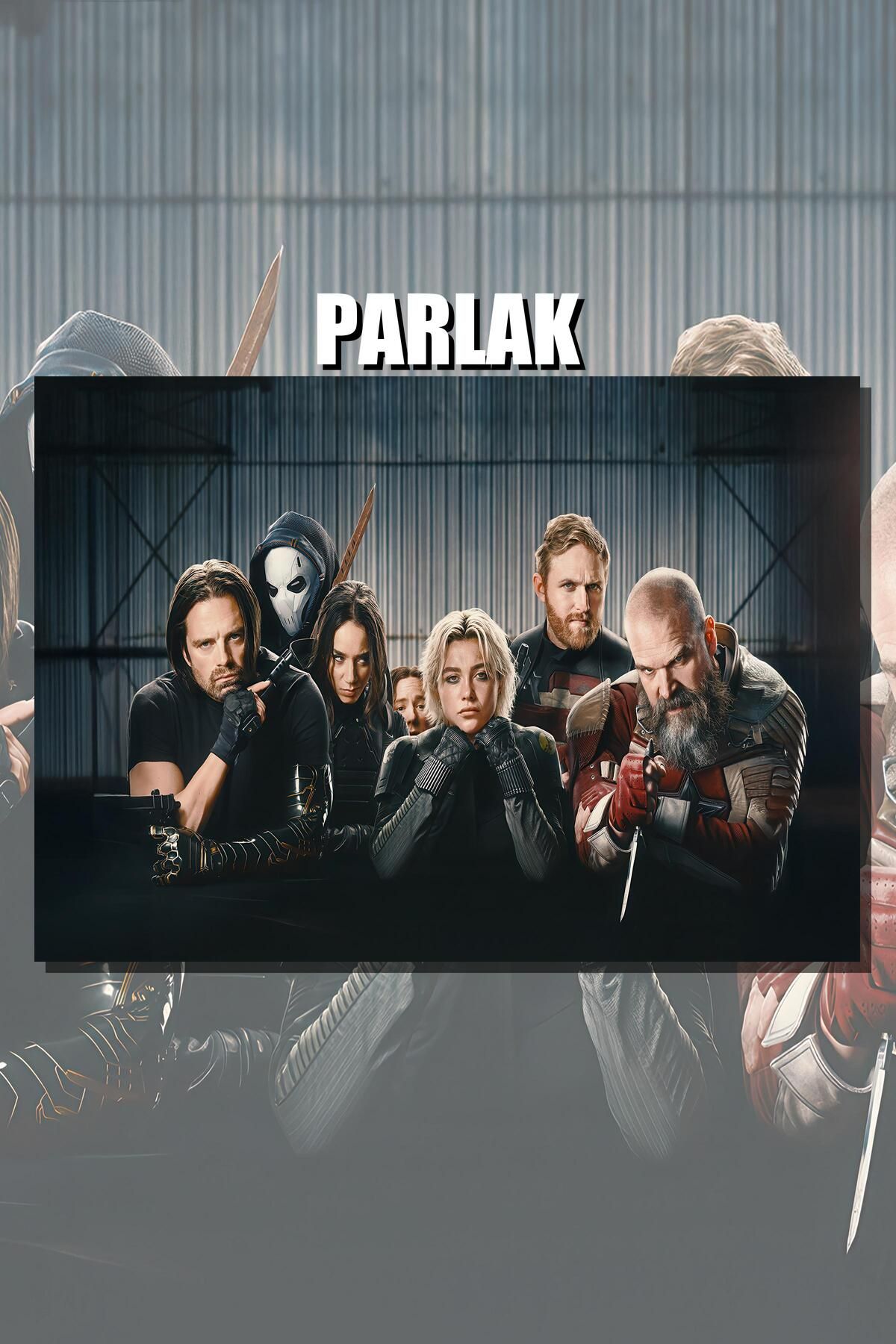 CALLWOOD The New Avengers Çerçevesiz Film Poster - Duvar Kağıdı Yüksek Kaliteli Baskı