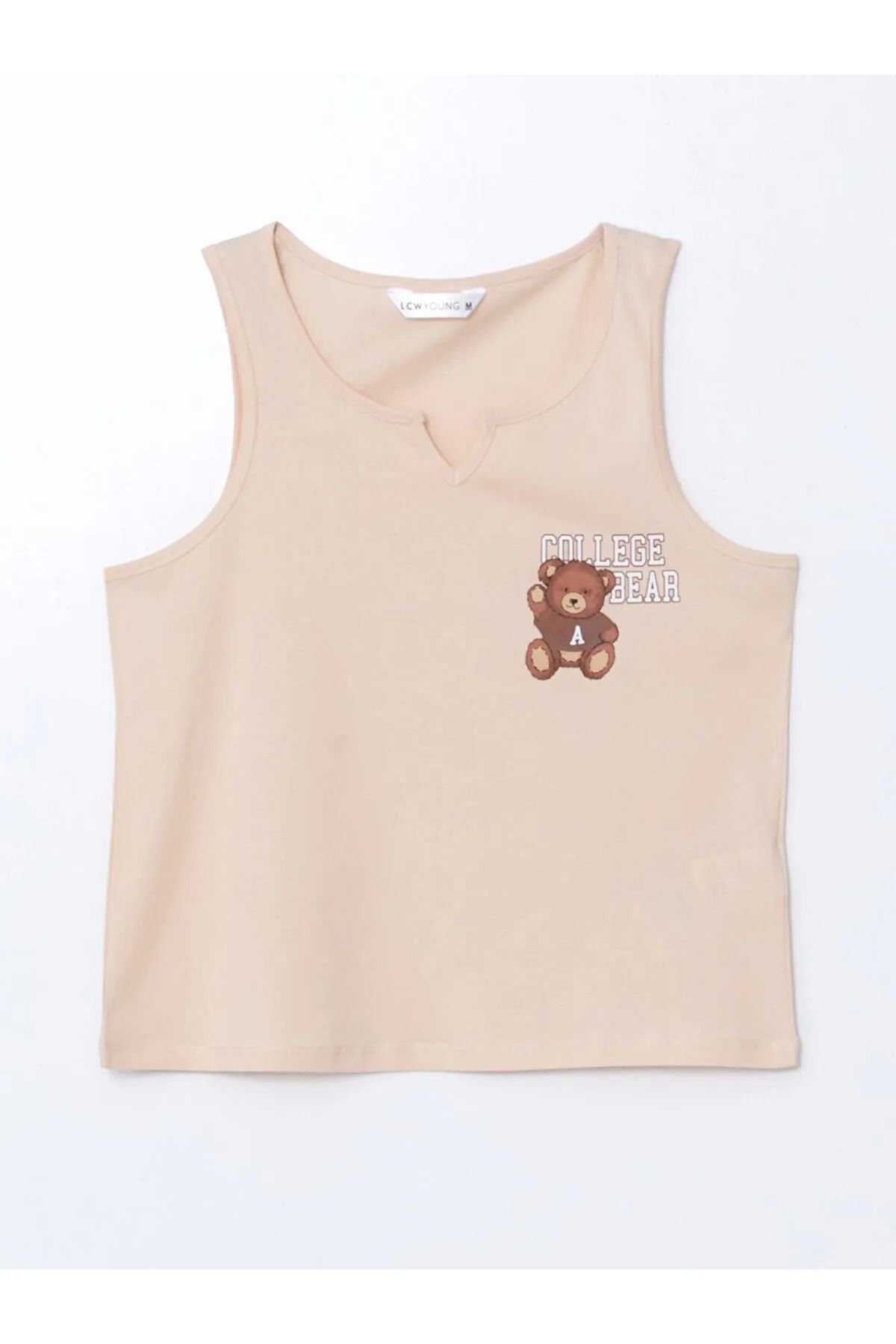 LC Waikiki Ayı Teddy Baskılı Kadın Şortlu Pijama Takımı