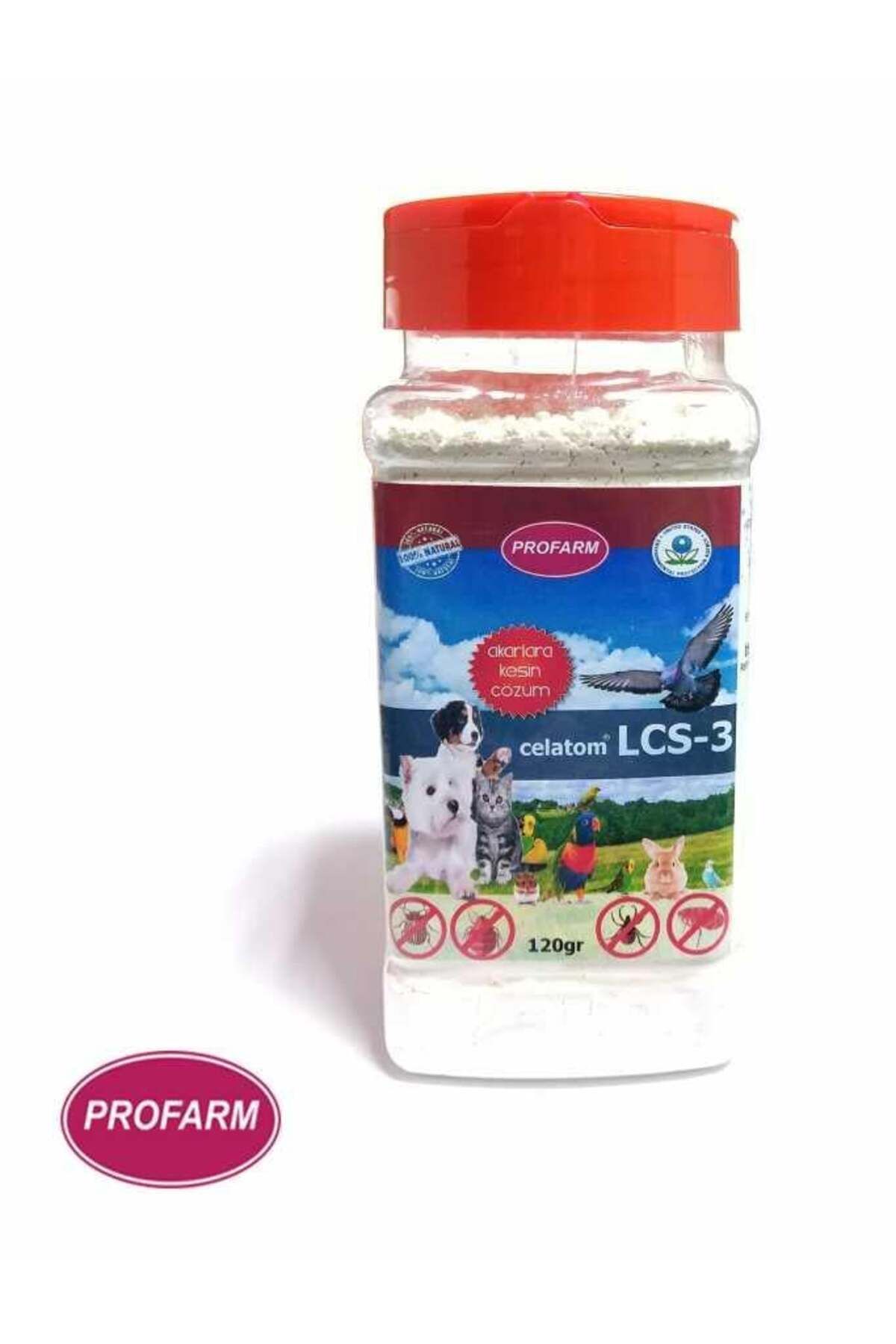 Profarm LCS-3 Doğal Bit, Pire, Kene ve Haşere Temizleme Tozu 120gr.