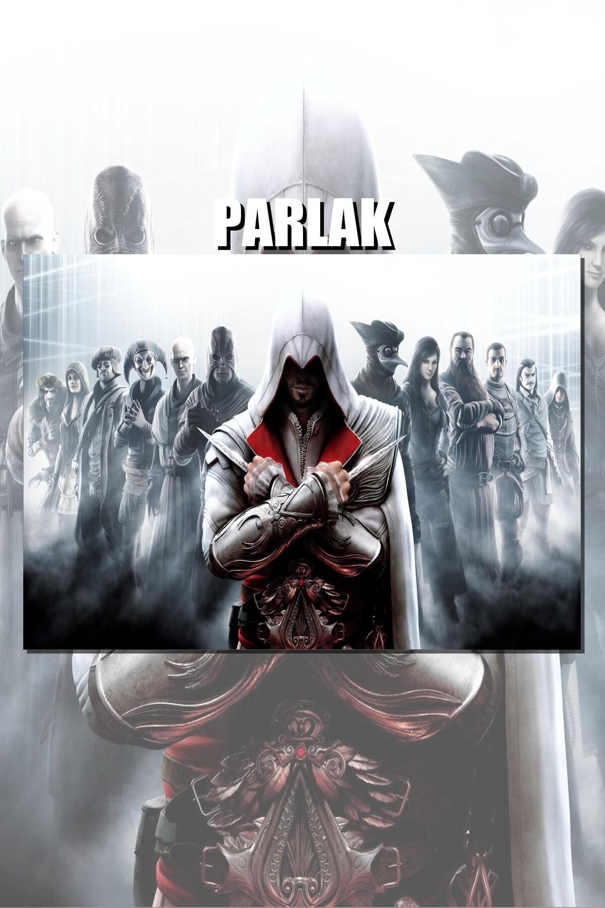 CALLWOOD Assasins Creed Çerçevesiz Oyun Posteri - Duvar Kağıdı Yüksek Kaliteli Baskı