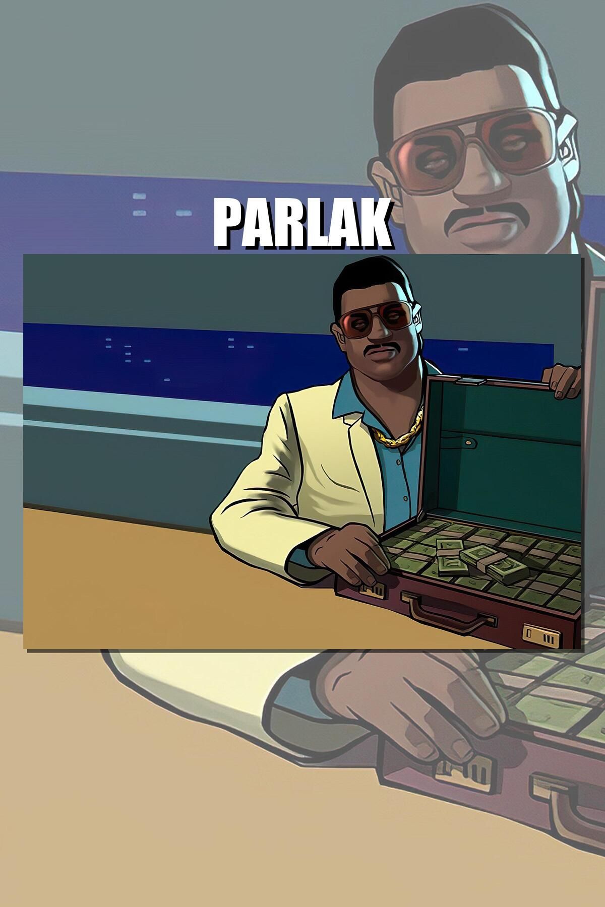 CALLWOOD Grand Theft Auto, GTA Çerçevesiz Oyun Posteri - Duvar Kağıdı Yüksek Kaliteli Baskı