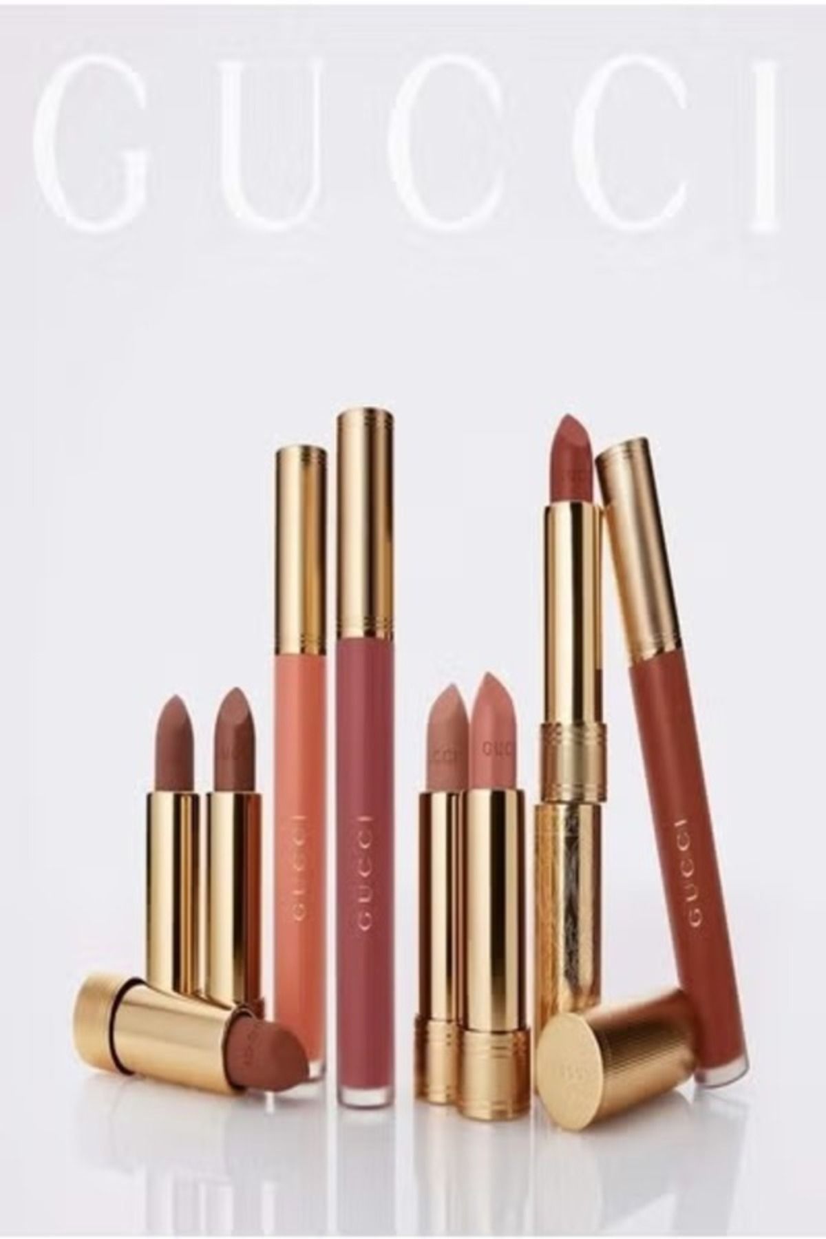 Gucci-Liquid Soft Matte Lipstick 505 Janet Rust 0.12 oz /6.5ml 5